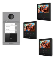 Comprar Video Portero Ip Wifi 3 Apartamentos Hikvision Monitor 4.3