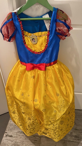 Vestido Blanca Nieves Original Disney Store Talle S