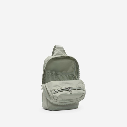 Bolsa Transversal Nike Aura Cor Verde/branco Desenho Do Tecido Bolsas