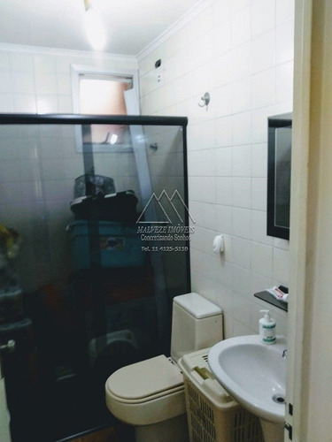 Imagem 10 de 12 de Centro De Sbc, Apto 02 Dorms Sendo 01 Suite, 01 Va - V-1505