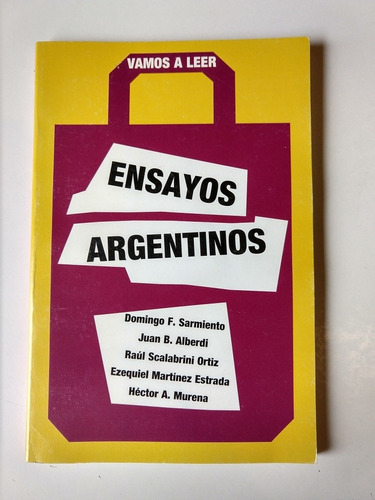 Vamos A Leer Ensayos Argentinos Varios Autores