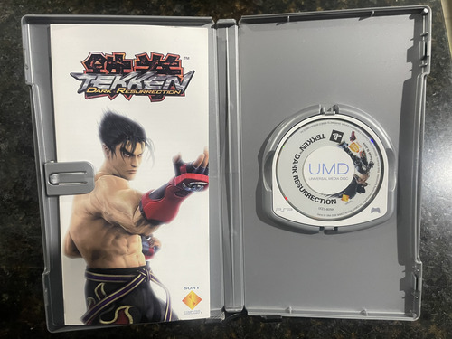 Jogo Mídia Fisica Tekken Dark Resurrection Europeu Para Psp (Usado)