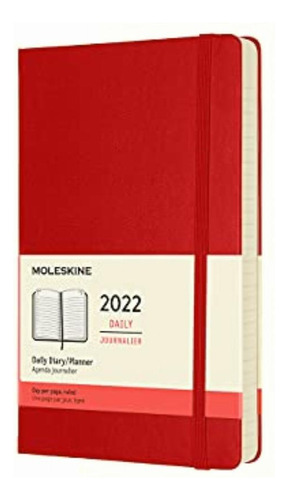 Moleskine Classic Planificador Diario De 12 Meses De 2022