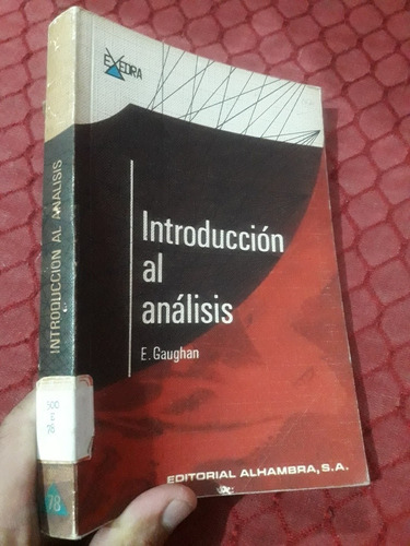 Libro Introducción Al Análisis Gaughan