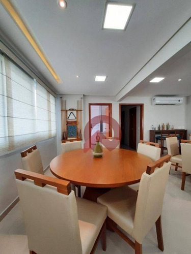 Imagem 7 de 30 de Apartamento Com 3 Dormitórios À Venda, 142 M² Por R$ 670.000,00 - Tupi - Praia Grande/sp - Ap3453