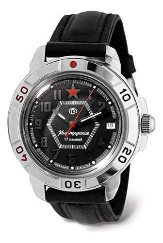 Vostok | Komandirskie 744 Reloj De Estilo Militar Mecánico