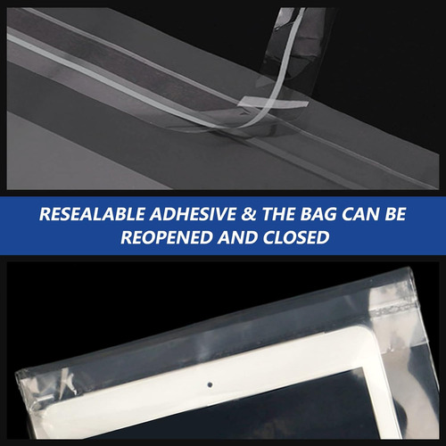 Bolsas De Polietileno Transparentes Autoselladas De 6 X...