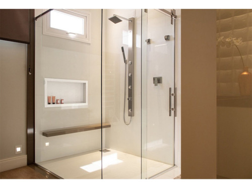 Kit de 2 nichos de baño, 30 x 60 cm, incrustaciones de plástico beige, metasul