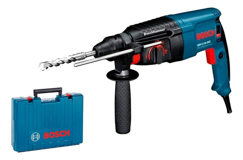 Rotomartillo Cincelador Bosch 800w Sds Plus Hecho Alemania Color Azul Frecuencia 60