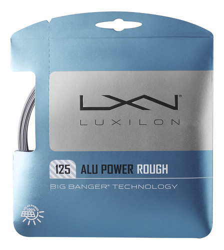 Wilson Luxilon Alu Power 120 - Cuerda De Tenis (0.047 In), .