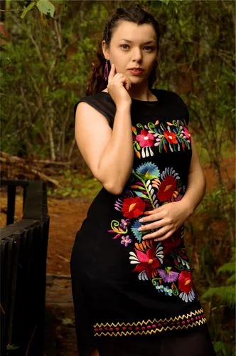 Vestidos artesanales elegantes hotsell