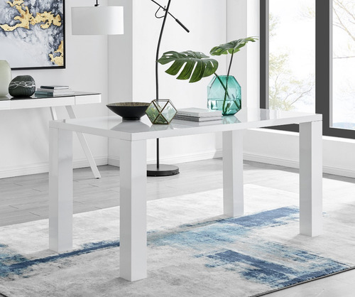 Imagen 5 de 7 de Mesa De Comedor Moderno Lacado En Poliuretano Ref: Frappe