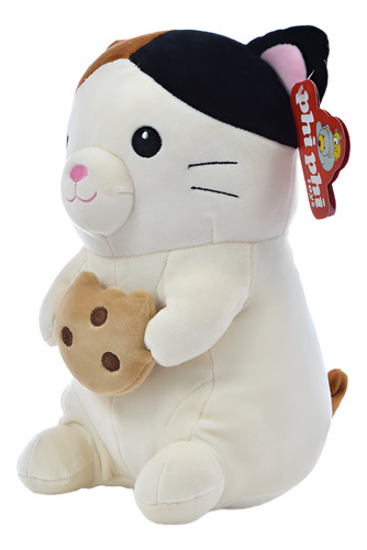 Peluche Perro Con Dona Y Gato Con Galleta Suave Phi Phi Toys