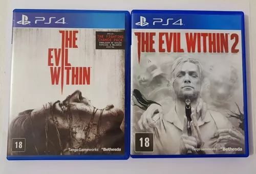 USADO: Jogo The Evil Within- PS4 - Mídia Física - Excelente em