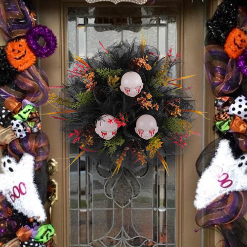Guirnalda Gótica De Halloween De 17,72 Pulgadas,