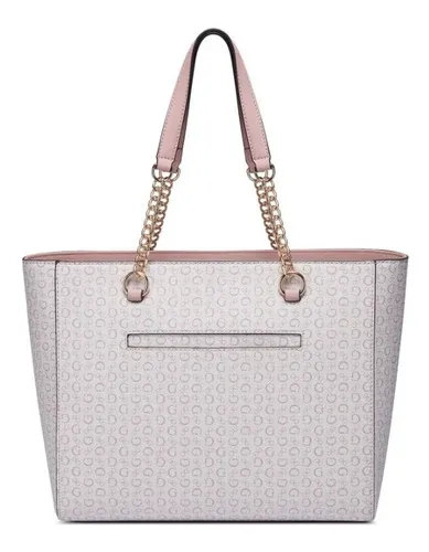 Bolso guess blanco y rosa sale