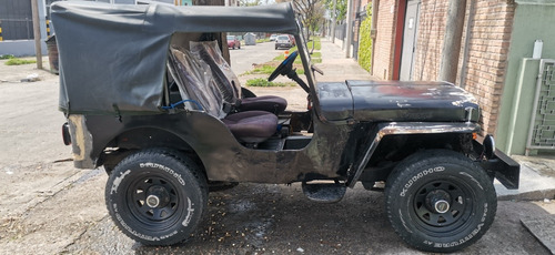 Vendo Jeep Willys Cj3a 1951,para Seguir Restaurando, Con Tit