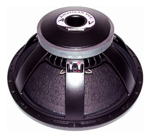 Parlante Woofer De 18 American Vox Av1805 Simil Byc 700w Rms Negro