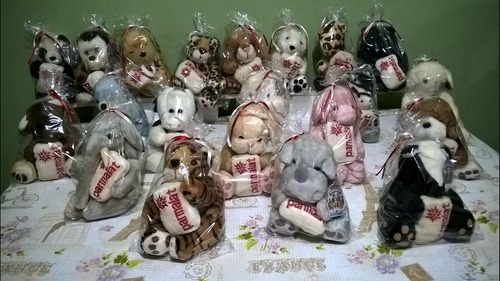Coleção Bichinhos De Pelúcia Parmalat 21 Unidades Cores Diversas (Usado)