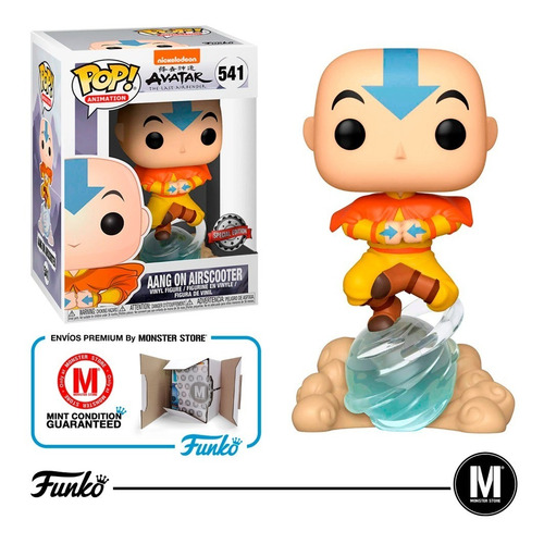 Funko Pop Aang On Airscooter #541 Special Edition