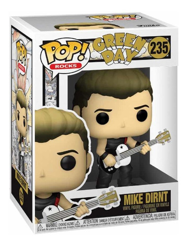 Funko Pop! Mike Dirnt 235 Green Day   Rock