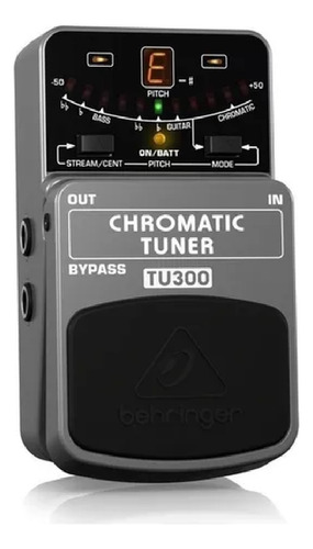 Pedal Behringer Tu300 Afinador Cromático C Pantalla Playback