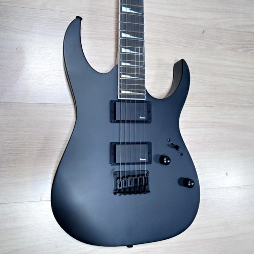 Imagem 2 de 10 de Guitarra Ibanez Grg121dx Bkf Preta Fosca