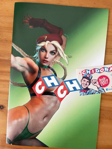 Comic - Power Hour #1 Shikarii Cammy Sketch Sexy Naughty Vir (Usado)