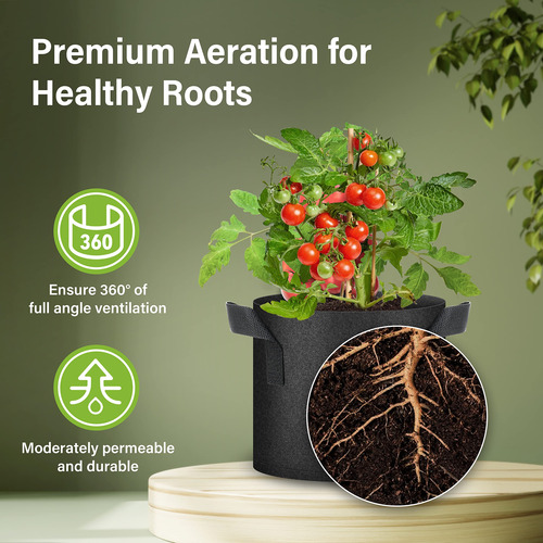 Macetas Para Cultivo De Plantas Healsmart Tomoato De 3 Galon