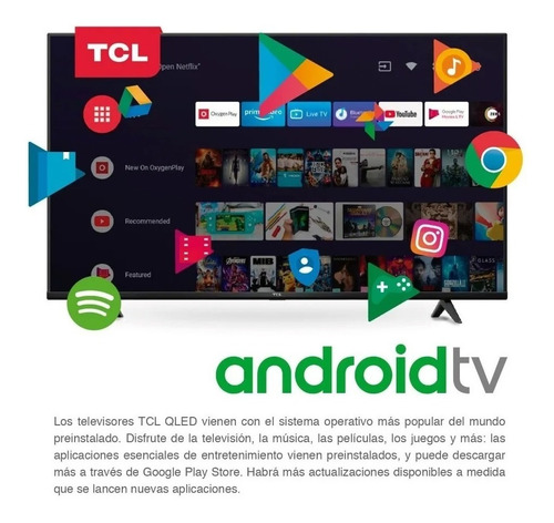 Smart Tv Android Tv Tcl 50 4k Uhd Bluethooth Google Albion
