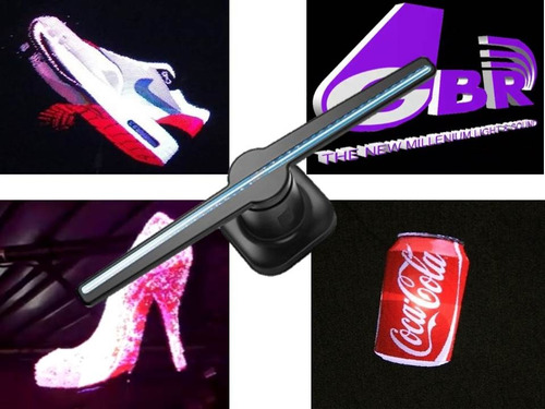Imagen 2 de 3 de Proyector 3d Led Pantalla Holograma Gbr Future 3d Premium