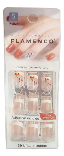 Uñas Press On Autoadhesivas Acabado Natural