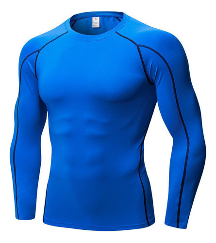 Camiseta De Compresión Correr De Manga Larga Y Secado Rápido
