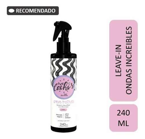 Leave-in Griffus Ondas Increibles 240 Ml Cabellos Ondulados