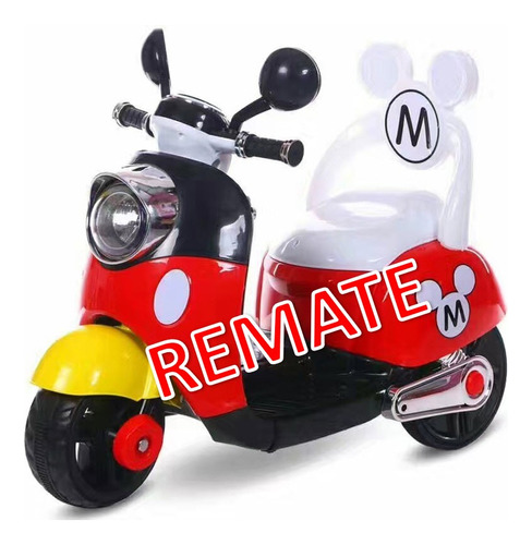 Remate Moto Electrica De Mickey Mouse 