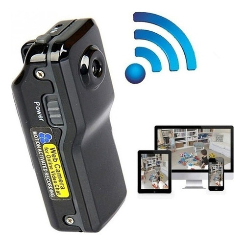 Md80 Mini Dv Videocámara Dvr Videocámara Motocicletas Came Color Negro