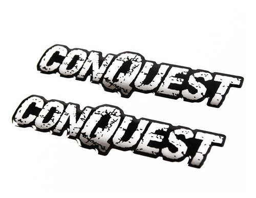 Adesivo Emblema Montana Conquest Resinado Kit Par Mtcr02 Frete Grátis Fgc