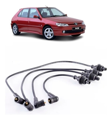 Juego Cables Bujias Para Peugeot 306 1.8 1993 2003