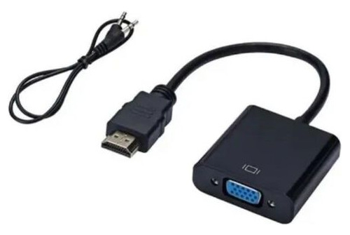 Cable Convertidor Adaptador Full Hd 1080hdmi A Vga Hembra 