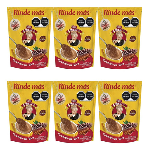 Chocolate Abuelita Granulado 360 G 6 Pzas