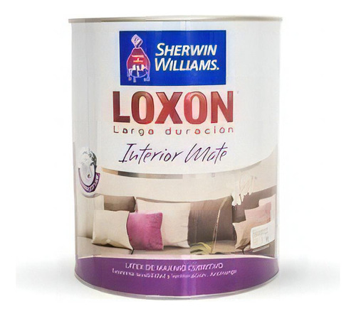 Loxon Larga Duración Interior Mate X 1 Lts Color Blanco