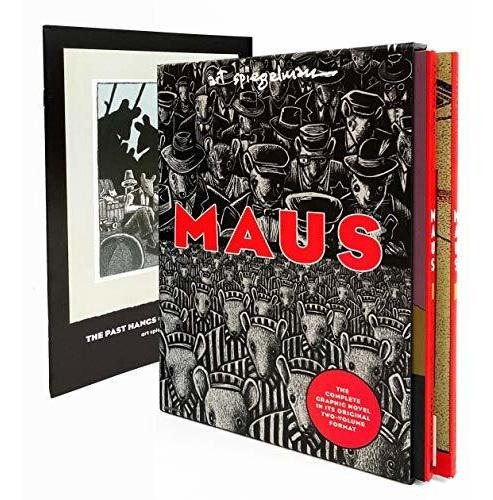 Libro Maus Complete Vol 1 + 2 Boxset By Art Spiegelman 