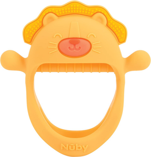 Manopla Dentición Muñeca Bebé Nuby Silicona Con Anillo