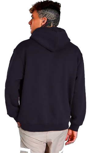 Imagen 2 de 5 de Buzo Canguro Frizado Oversize Premium Hombre Mujer