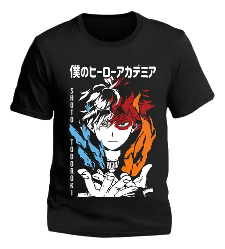 Remeras de boku no hero academia hotsell