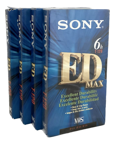 Cassette Virgen Vhs Sony T-120 | Video Videocasetera
