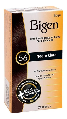 Tinte Capilar Permanente Bigen - g a $3756