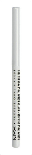 Lápiz Delineador De Ojos Nyx Professional Mechanical Eye White Mate