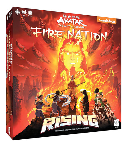Avatar The Last Airbender: Fire Nation Rising | Juego De Mes