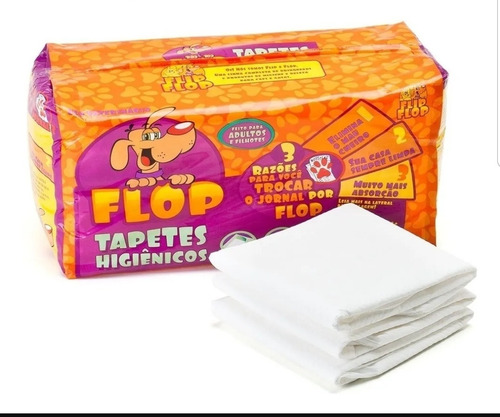 Tapetes Higiênico Barato Flop 30 Unidades Promoção